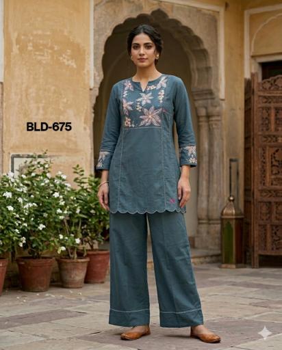 Ballika cotton coord set surat market gujarat